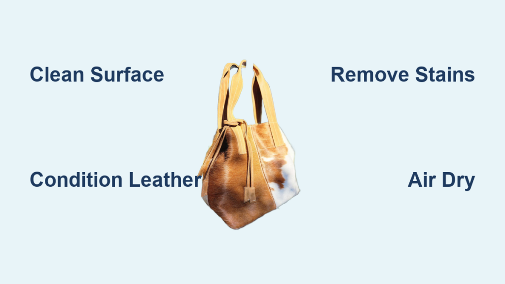 How to Clean Cow Leather Bag – 2025