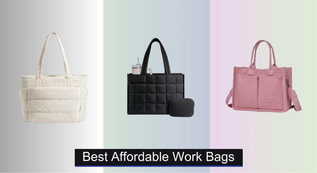 8 Best Affordable Work Bags to Buy in 2025