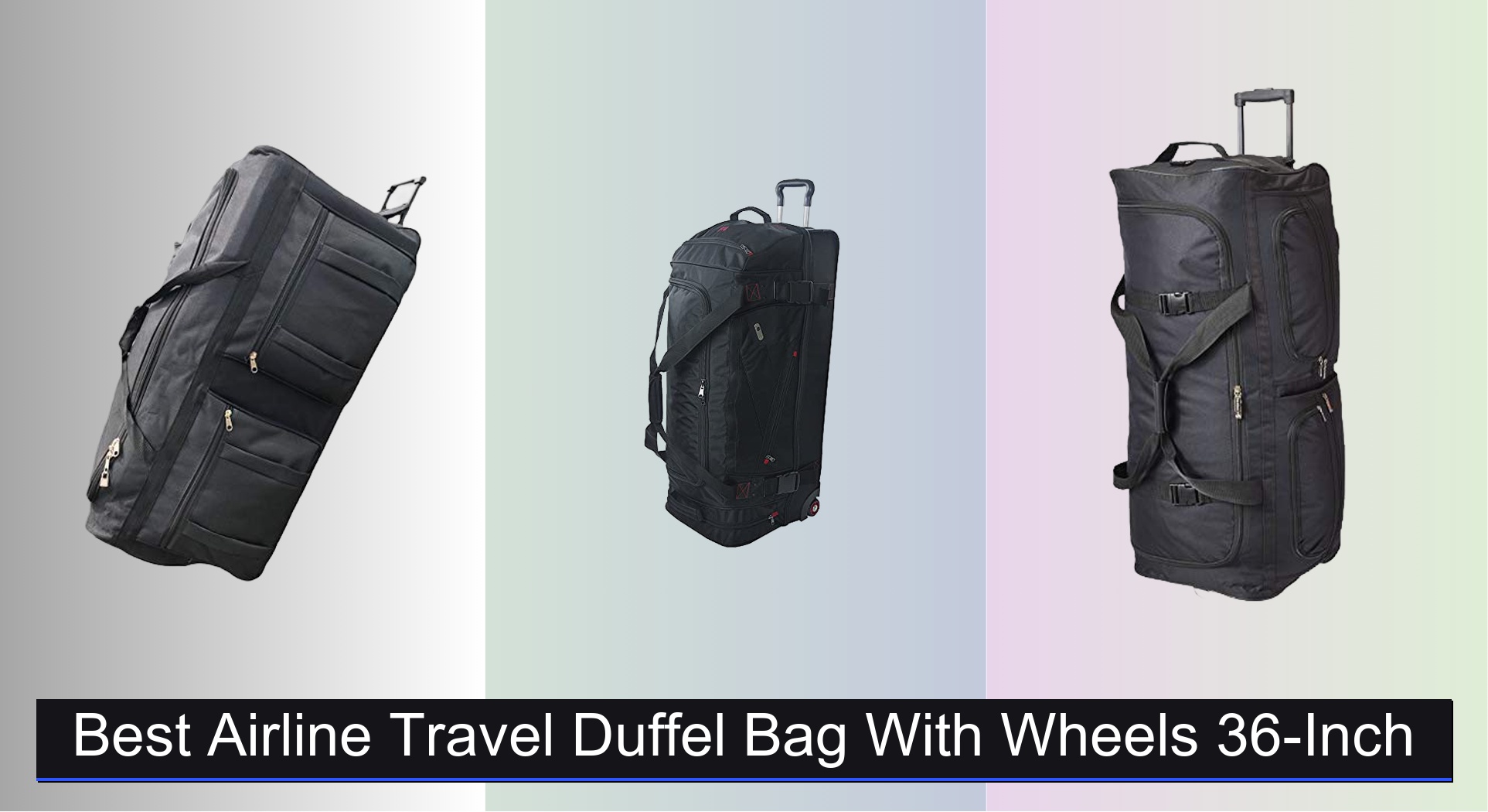 7 Best 36-Inch Wheeled Duffel Bags for Airline Travel 2026