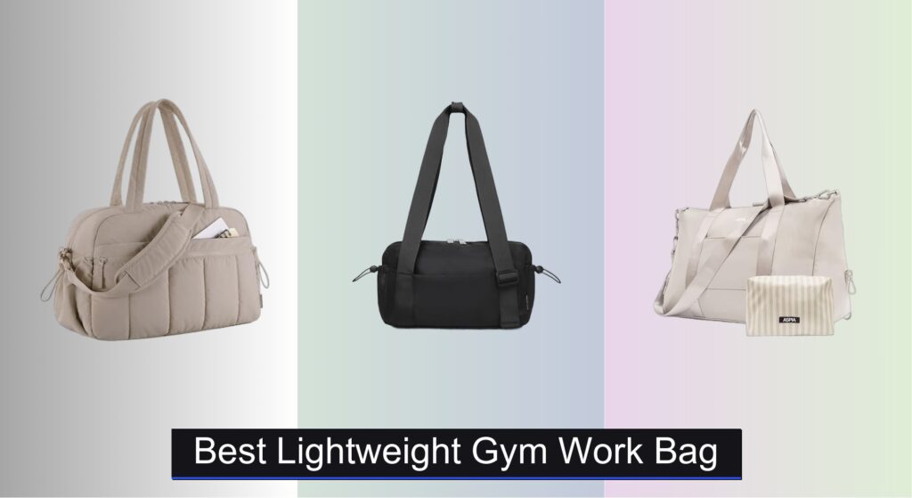 9 Best Lightweight Gym Work Bags for 2025