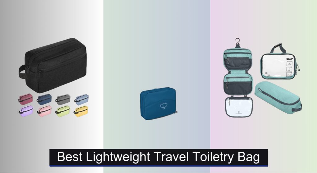 8 Best Lightweight Travel Toiletry Bags of 2025