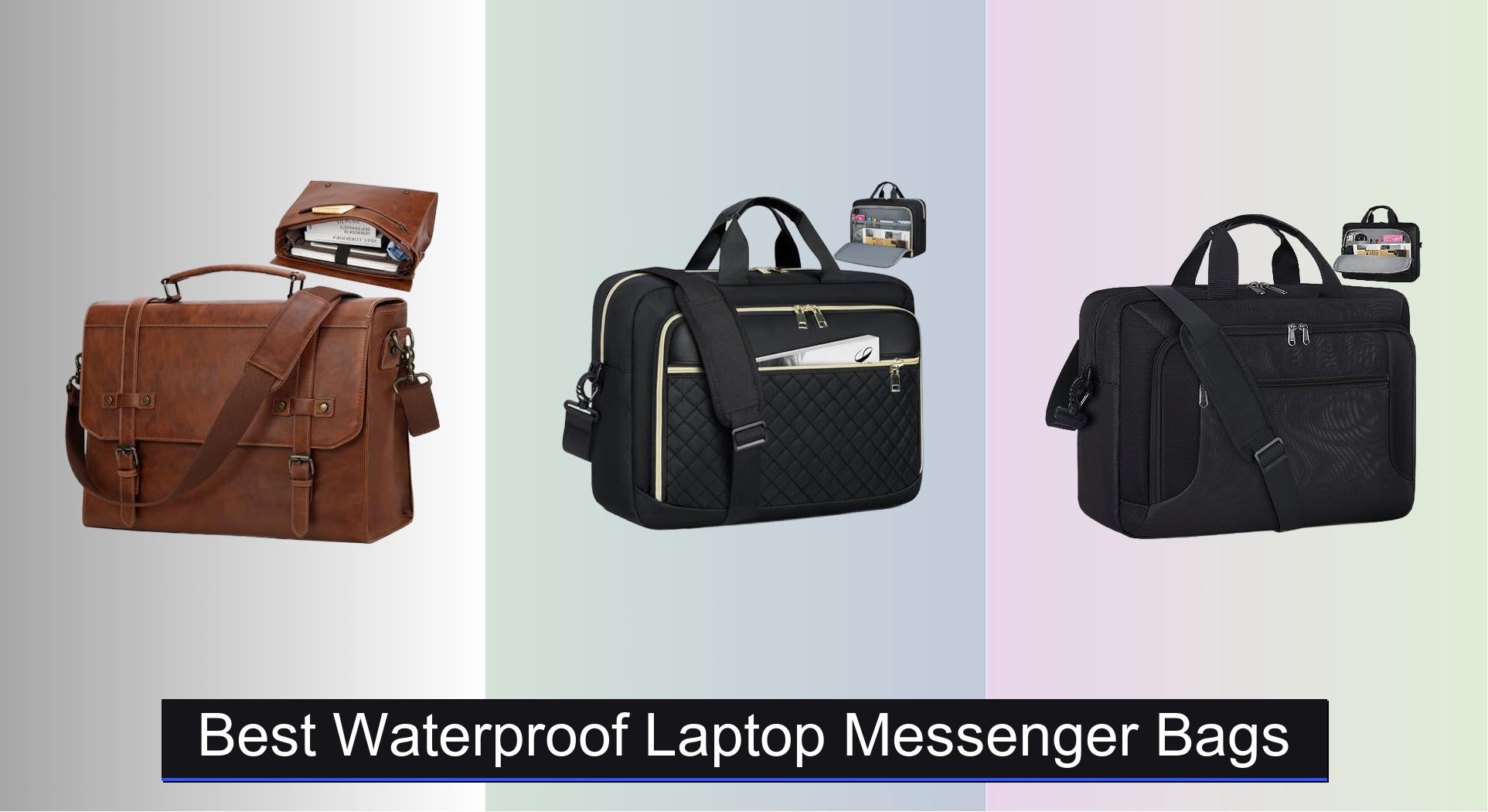 8 Best Waterproof Laptop Messenger Bags of 2026