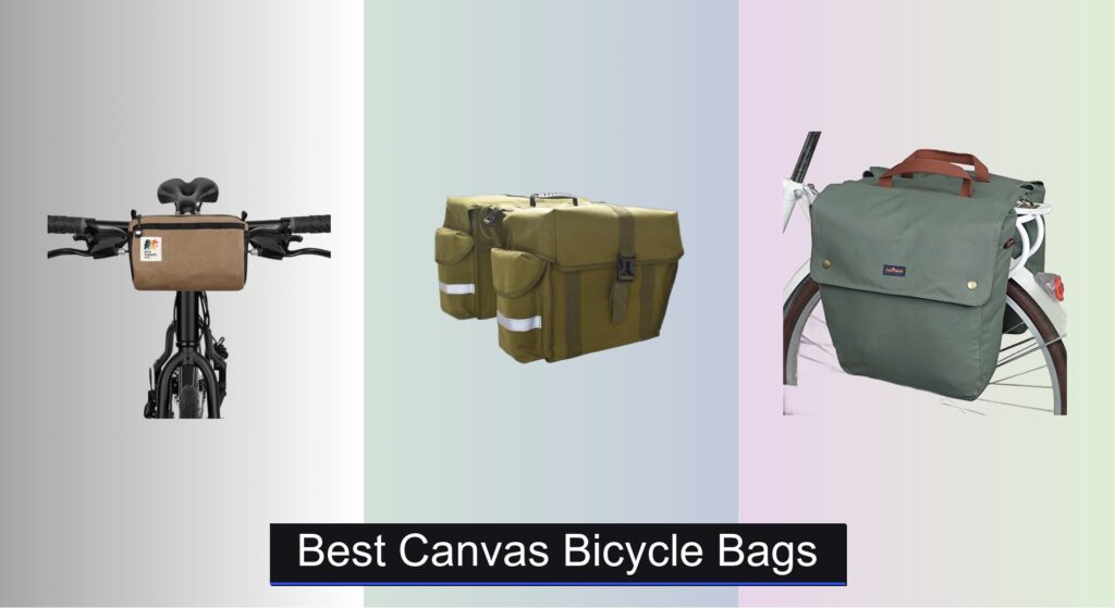 8 Best Canvas Bicycle Bags to Buy in 2025