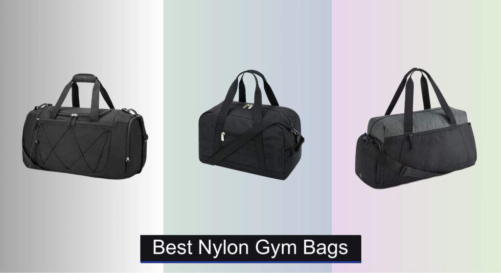 8 Best Nylon Gym Bags to Buy in 2025
